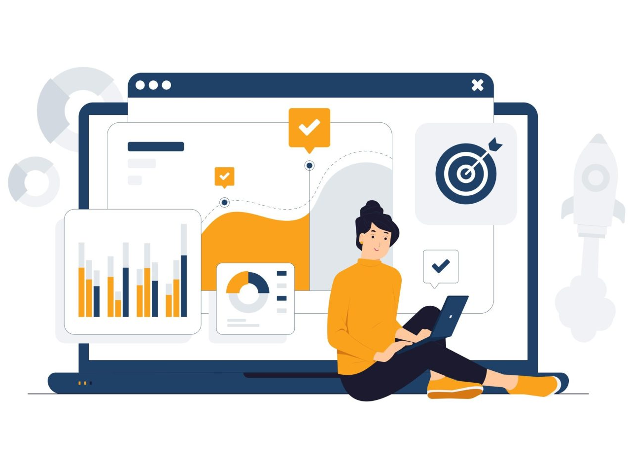 Business data analysis dashboard